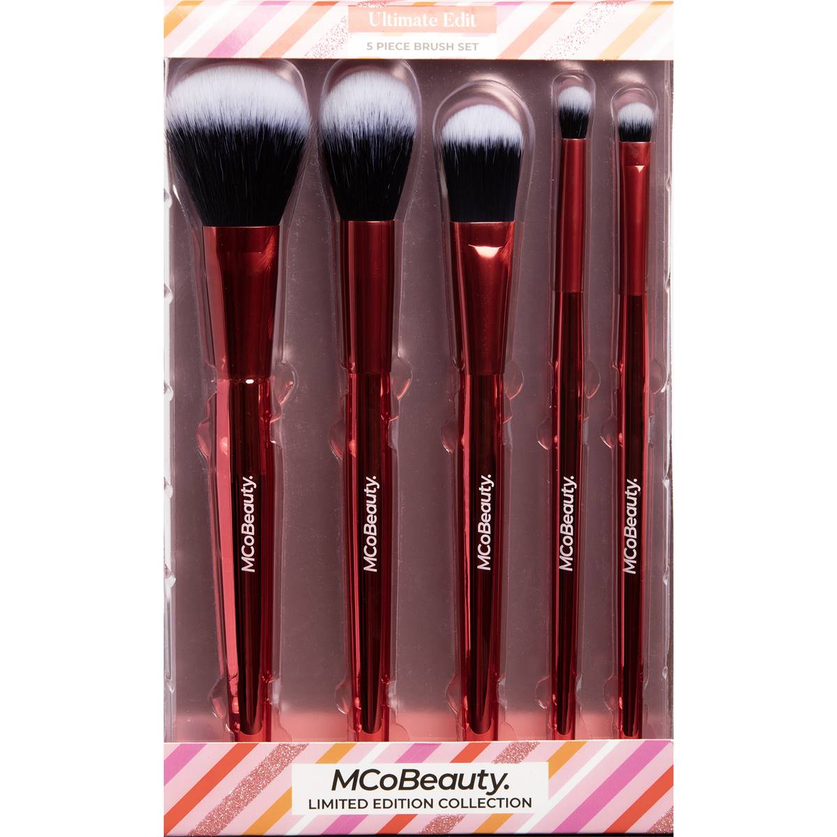 Mcobeauty Ultimate Edit Brush Set 5 Pack Woolworths