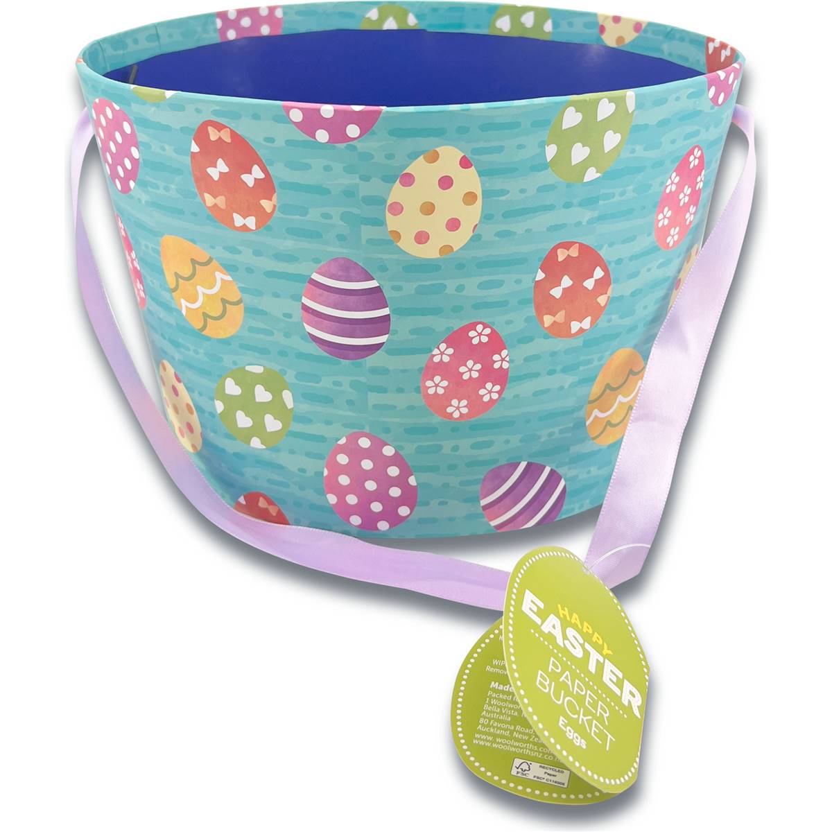 Easter Paper Bucket Eggs Each | Woolworths