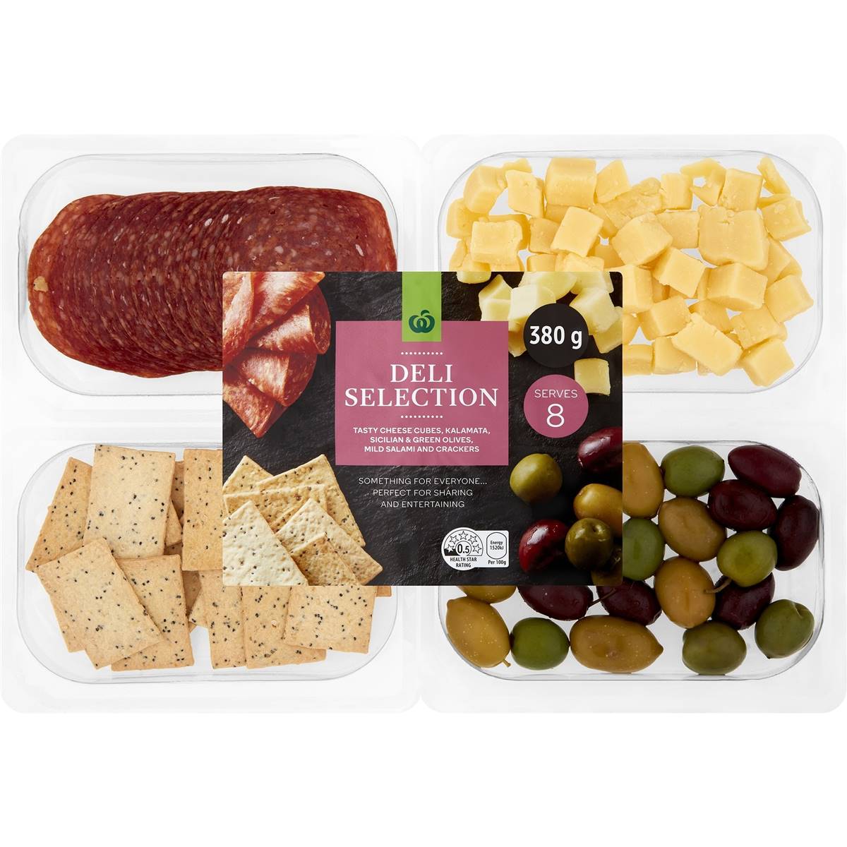 Woolworths Deli Selection Platter Large 380g | Woolworths