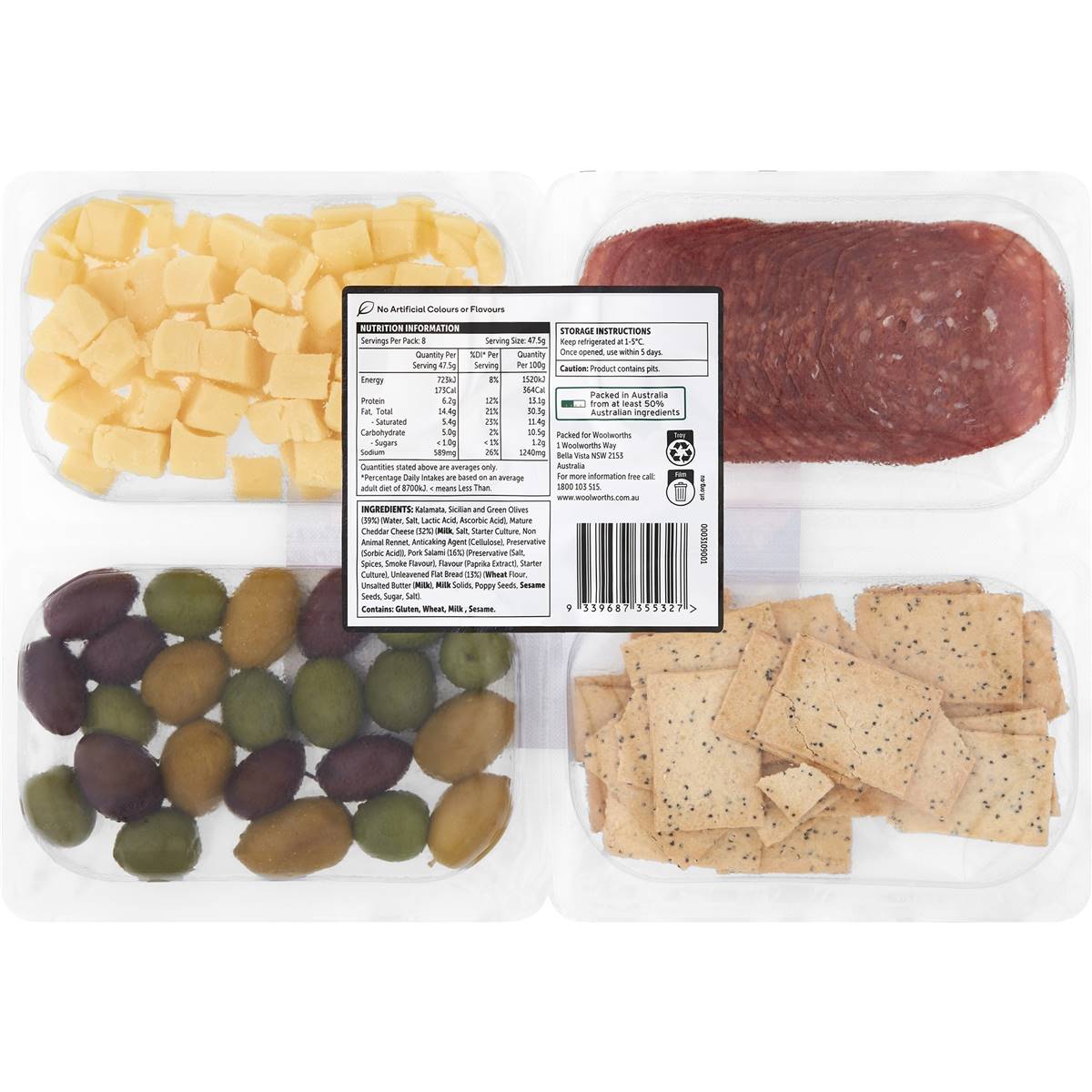 Woolworths Deli Selection Platter Large 380g | Woolworths