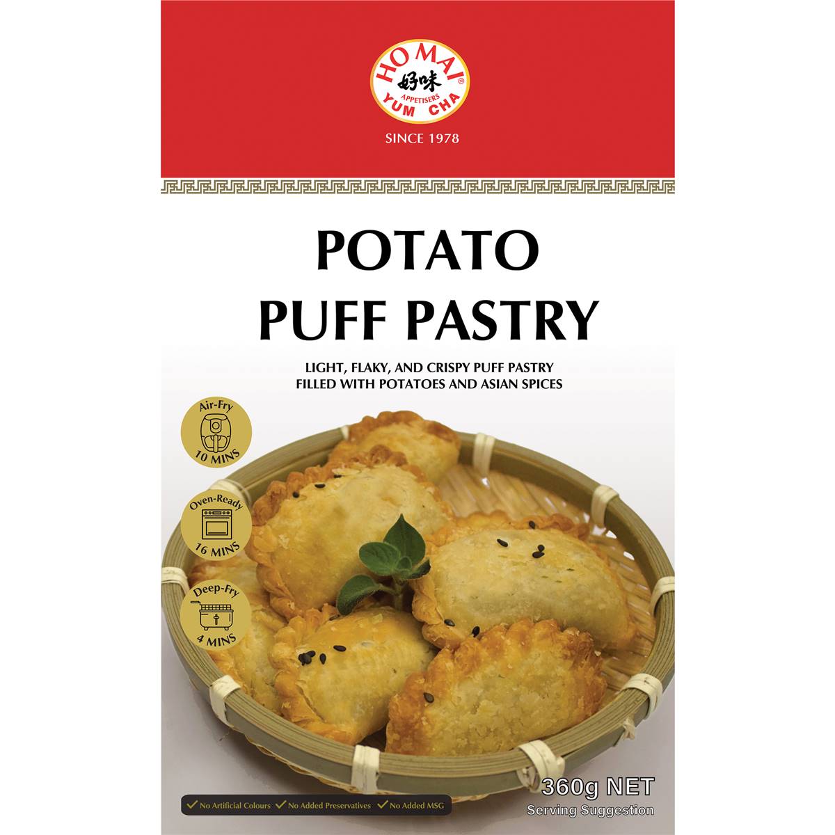 Ho Mai Pastry Potato Puff Pastry 360g Woolworths