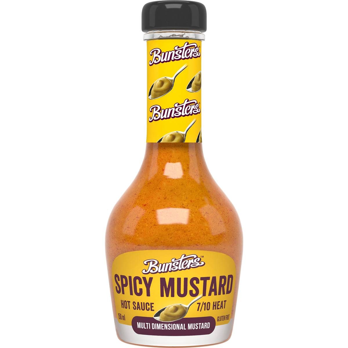 Bunsters Spicy Mustard Hot Sauce 150ml Woolworths