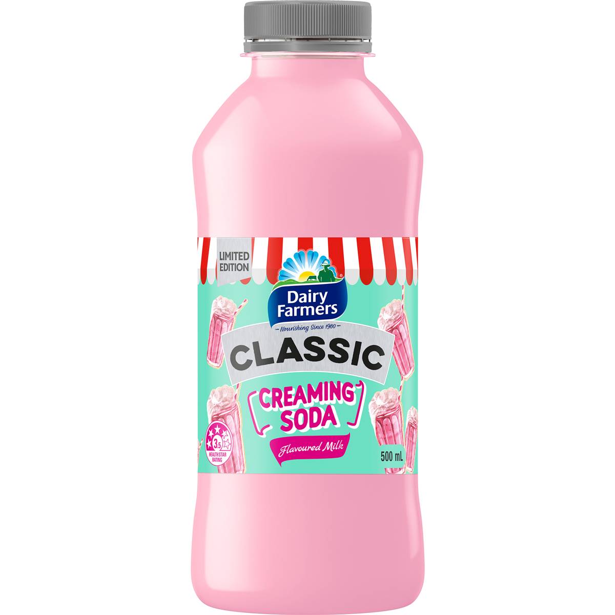 Dairy Farmers Classic Creaming Soda Flavoured Milk 500ml | Woolworths