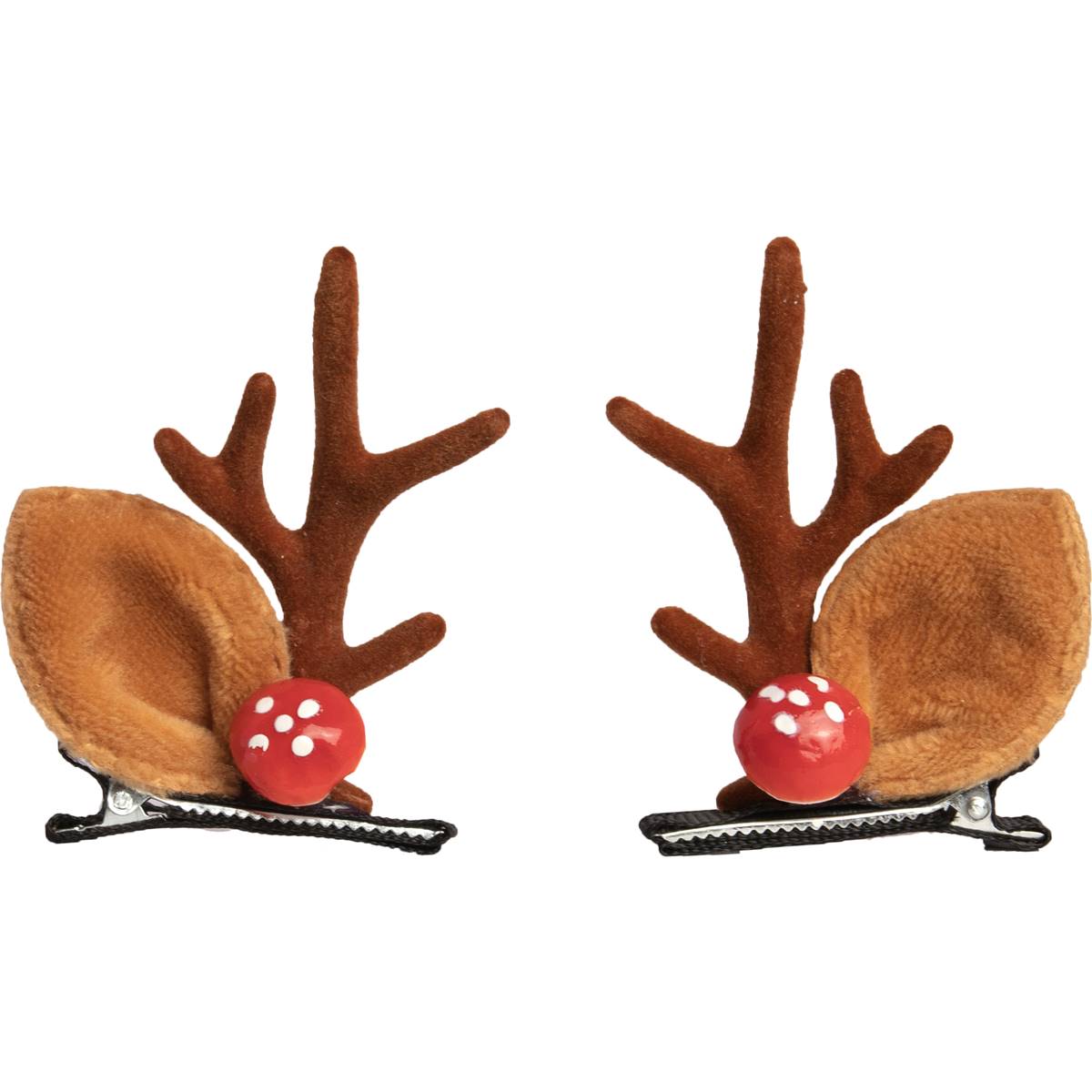 Mcobeauty Ultimate Edit Festive Hair Clip Reindeer Ears 2 Pack | Woolworths