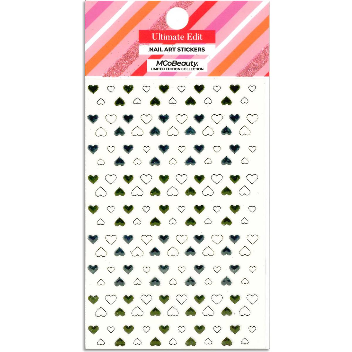 Mcobeauty Ultimate Edit Nail Art Stickers Hearts Each Woolworths