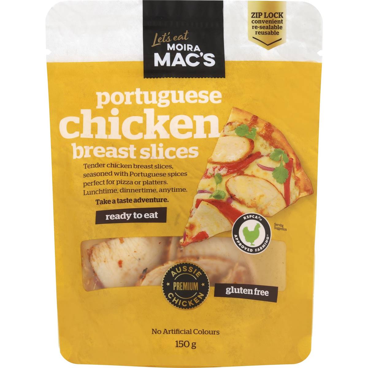 Moira Mac's Portugese Chicken Breast Slices 150g Woolworths