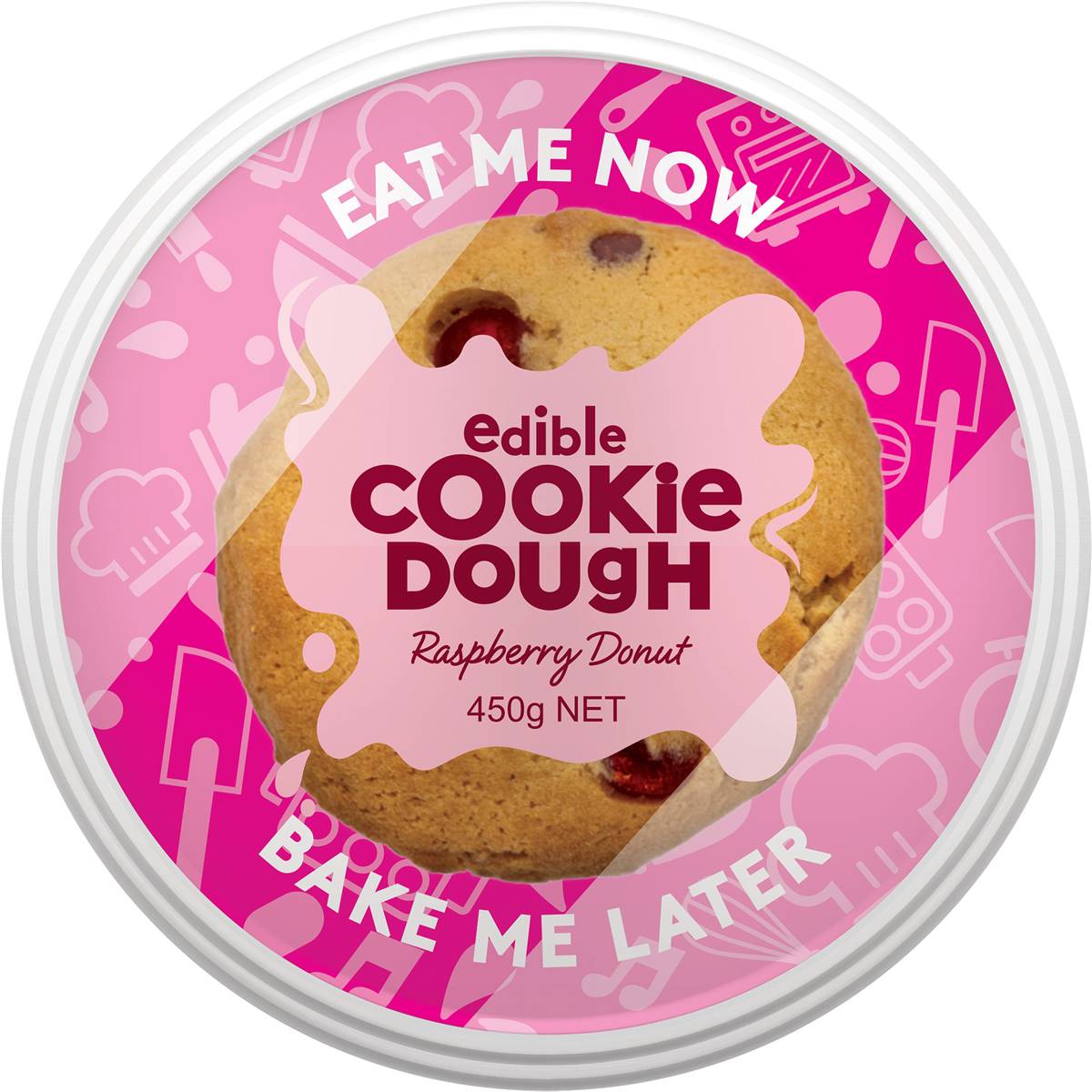 Charlie's Fine Food Co. X Anna Polyviou Edible Cookie Dough Jam Donut