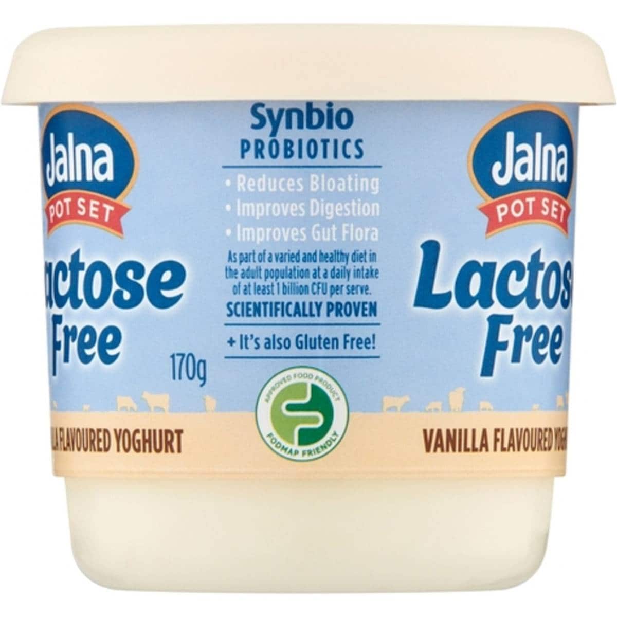 Jalna Lactose Free Vanilla Flavoured Yoghurt 170g Woolworths