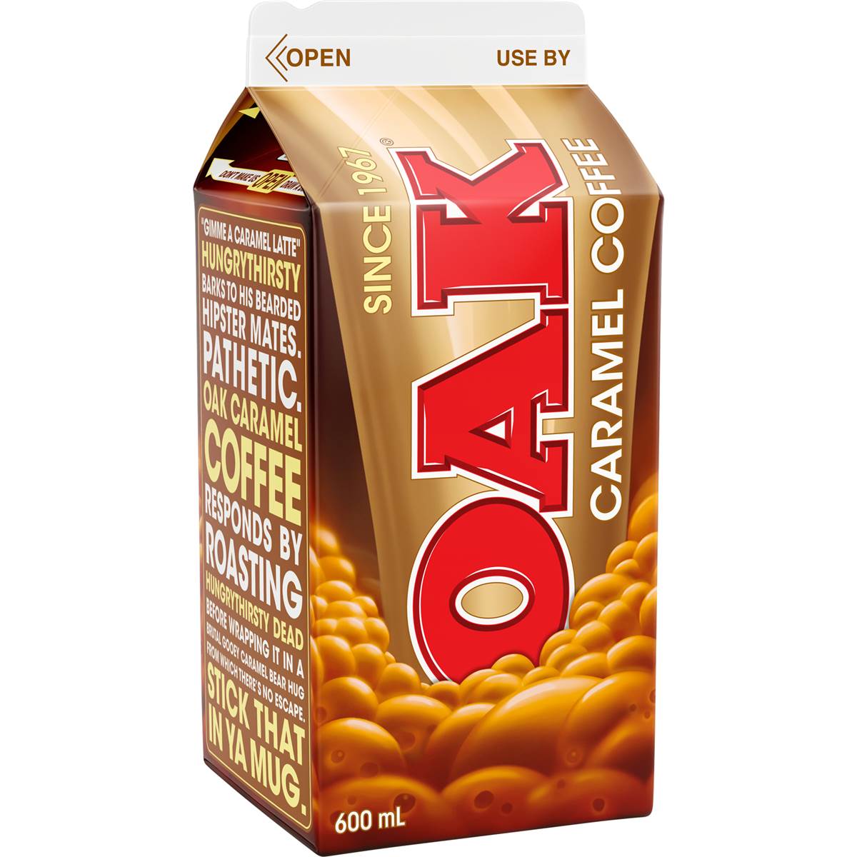 Oak Caramel Coffee Flavoured Milk