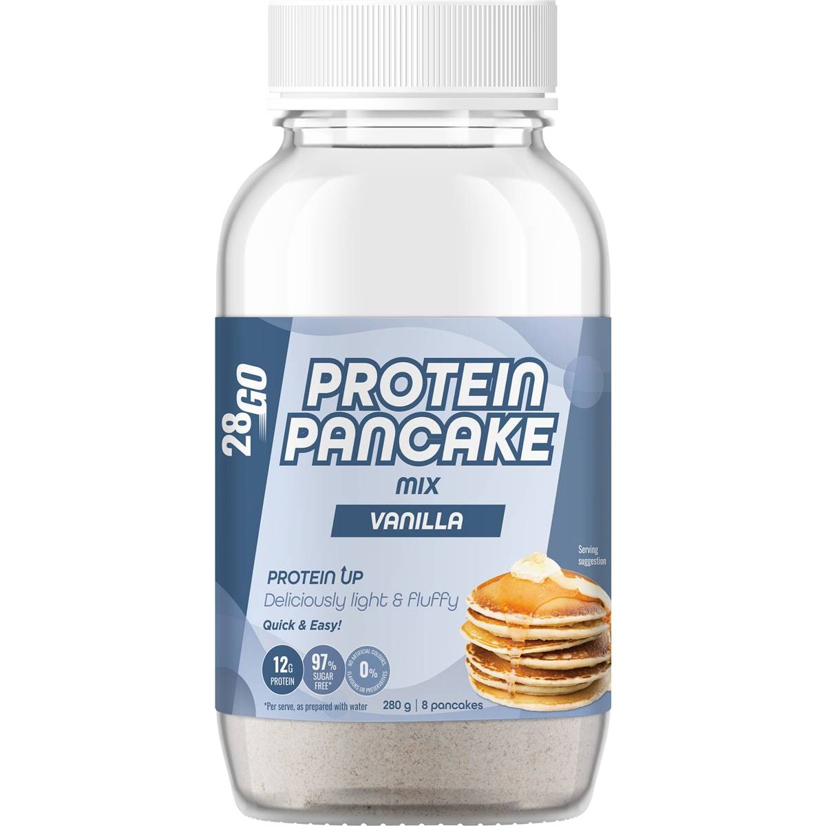 28go Protein Pancake Mix Vanilla 280g Woolworths