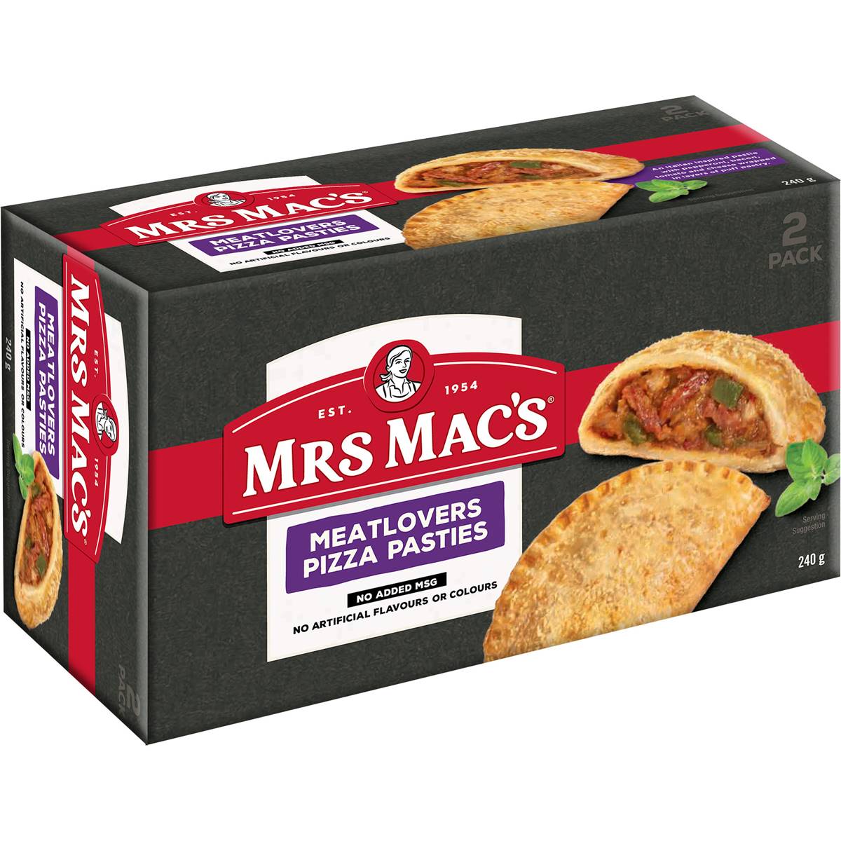 Mrs Mac's Meat Lovers Pizza Pasties