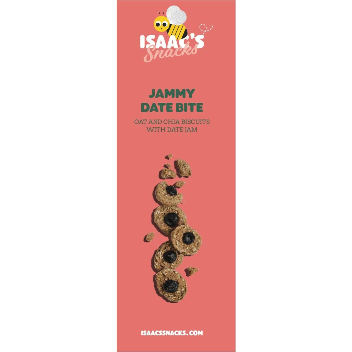 Isaac's Snacks Jammy Date Bite 150g Woolworths