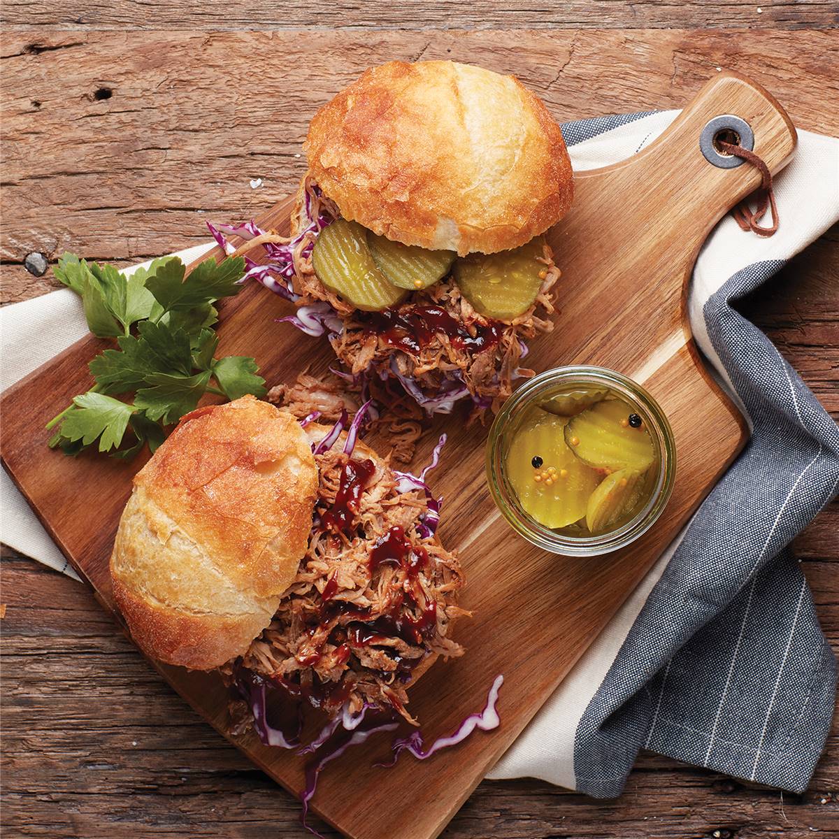 Three Aussie Farmers Slow Cooked Pulled Pork 500g Woolworths