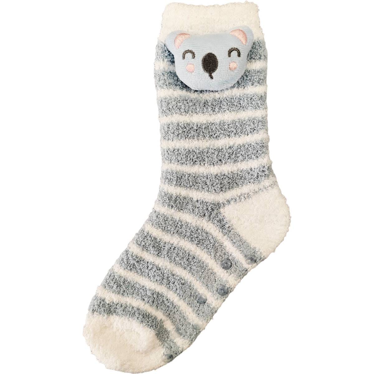 For Kids Novelty Socks Koala Assorted Sizes Each Woolworths