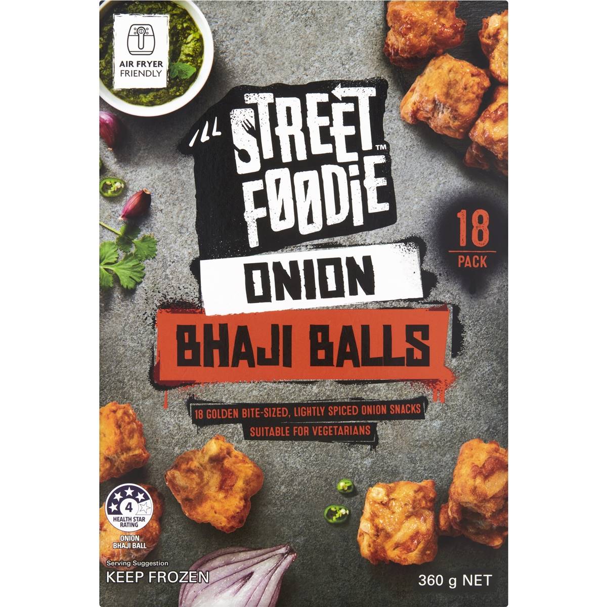 Street Foodie Onion Bhaji Balls 360g Woolworths