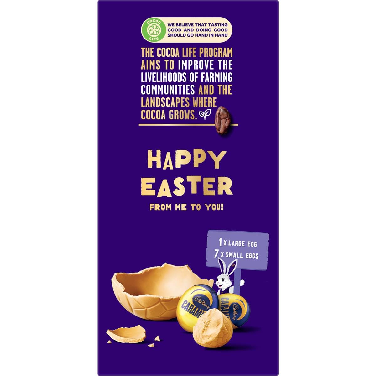 Cadbury Caramilk Chocolate Easter Gift Box 153g Woolworths
