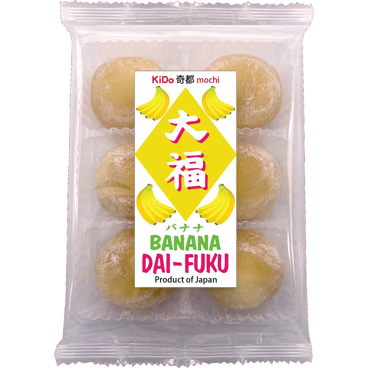 Kido Daifuku Mochi Banana 150g Woolworths