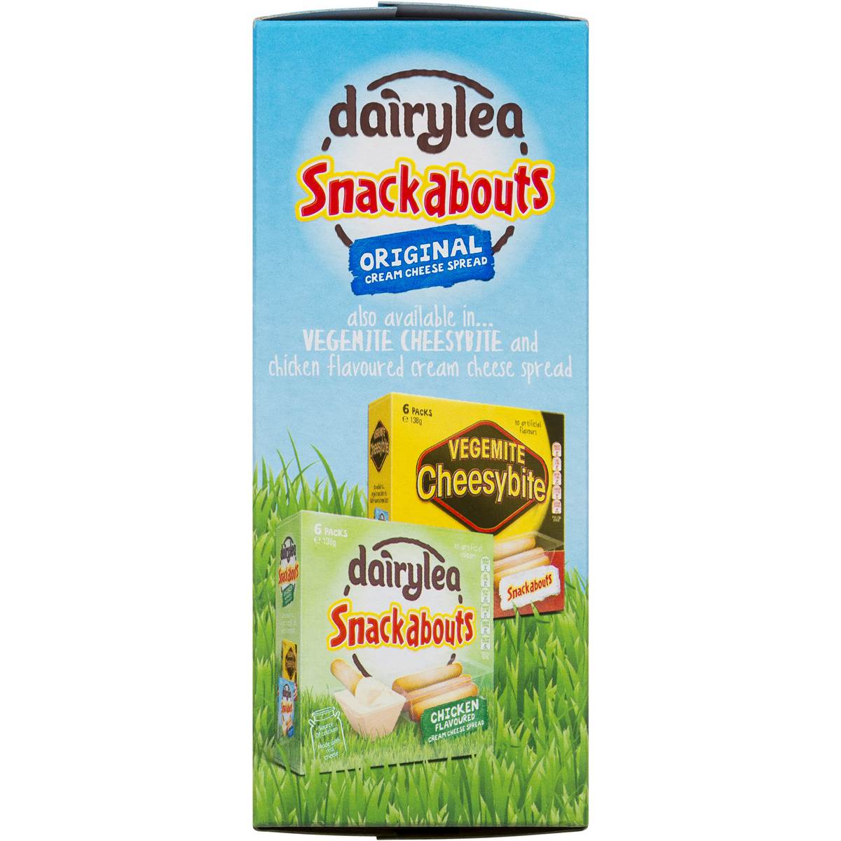 Dairylea Snackabouts Cream Cheese 138g Woolworths