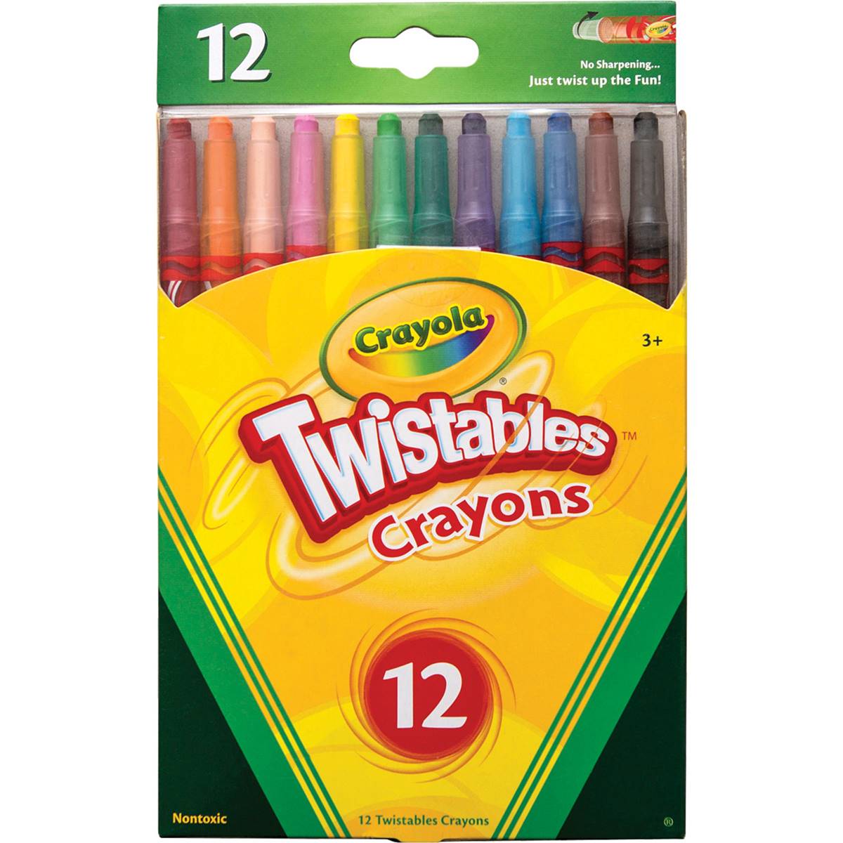 Crayola Twistable Crayons Crayons 12 Pack 