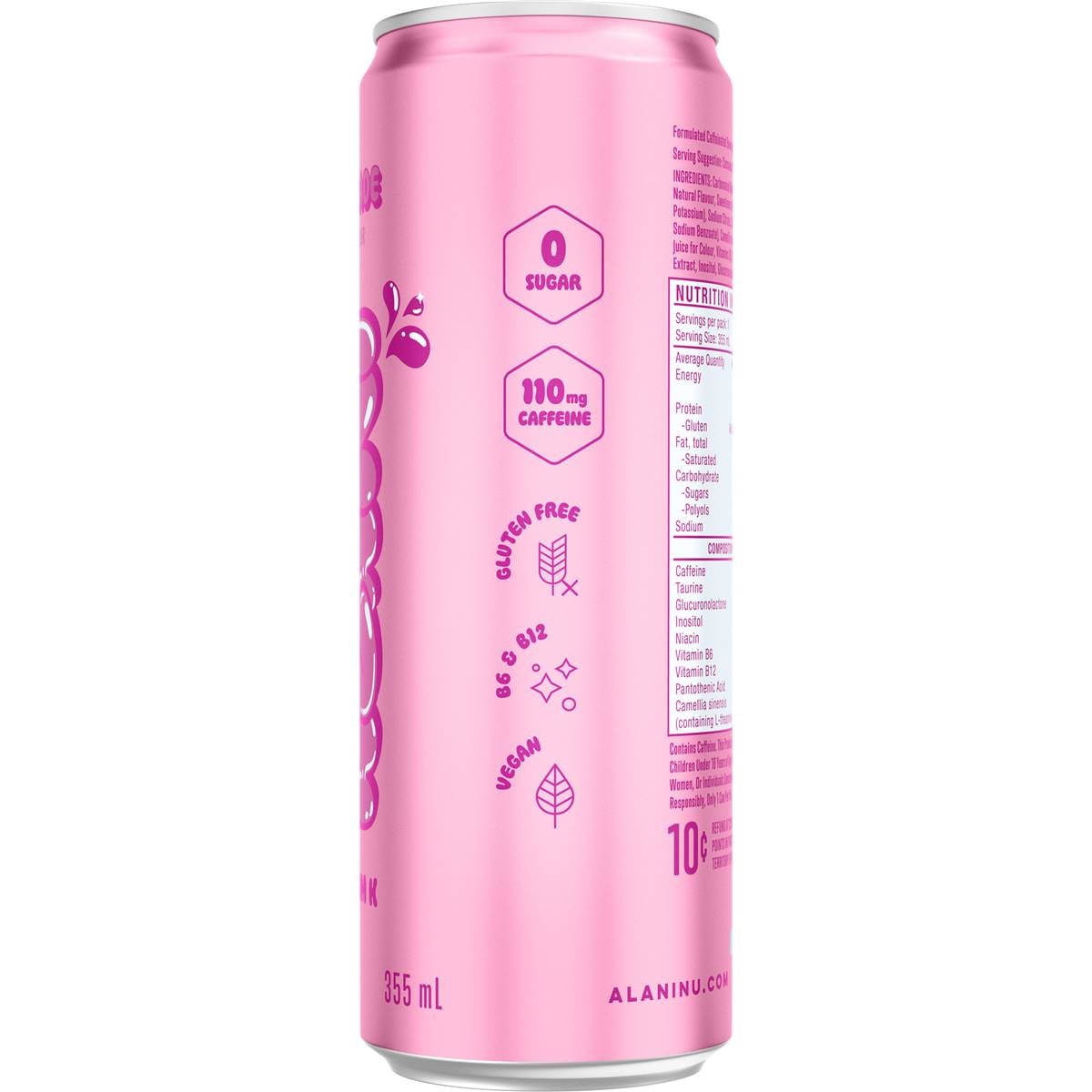 Alani Energy Drink Kimade 355ml Woolworths