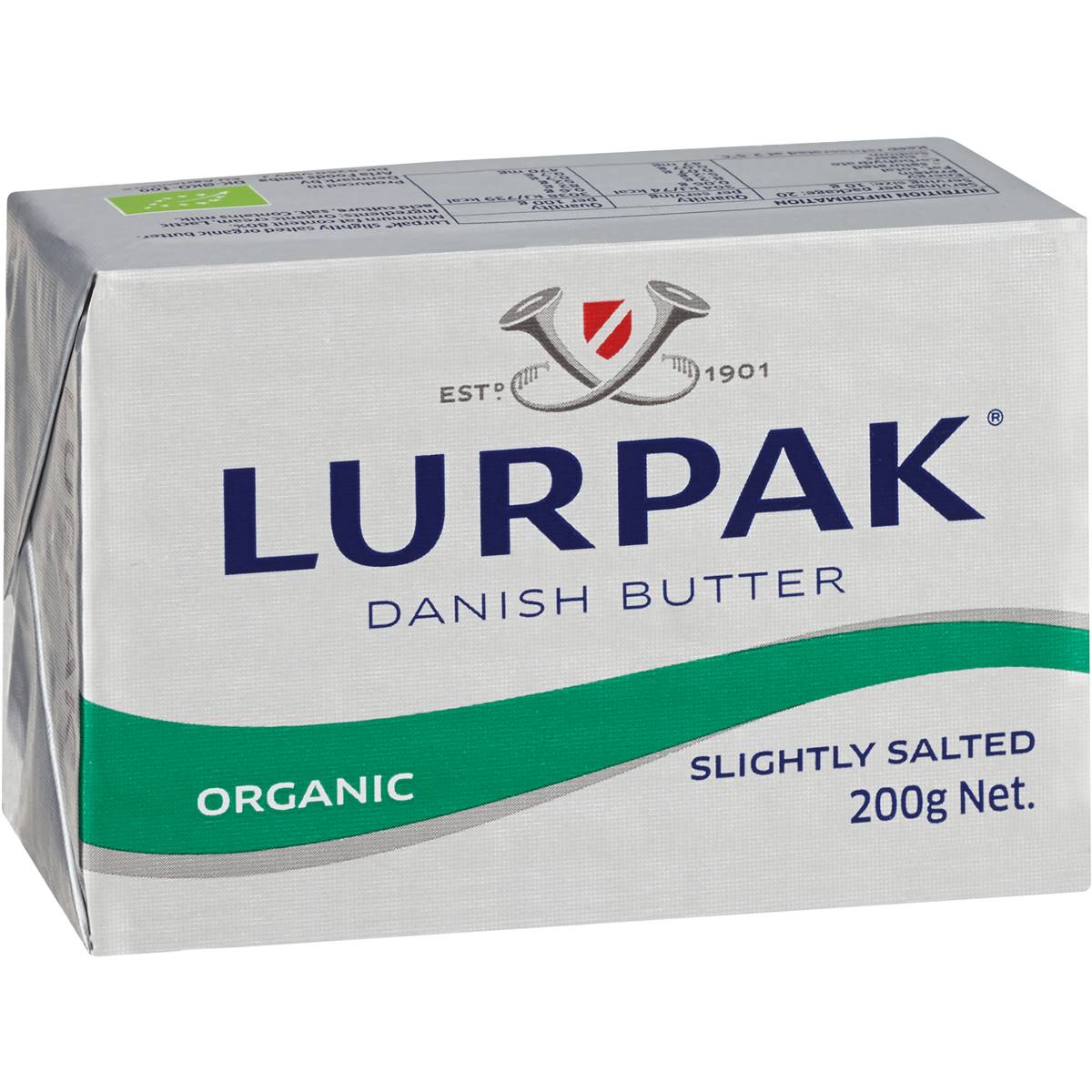 Lurpak Organic Butter Block 200g Woolworths