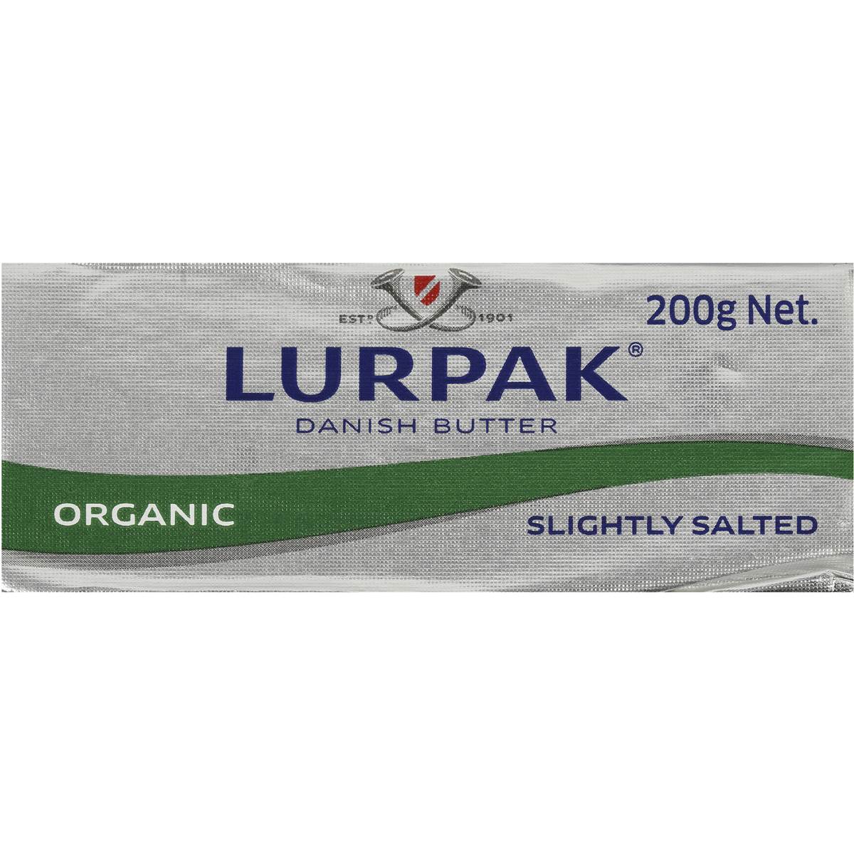 Lurpak Organic Butter Block 200g Woolworths