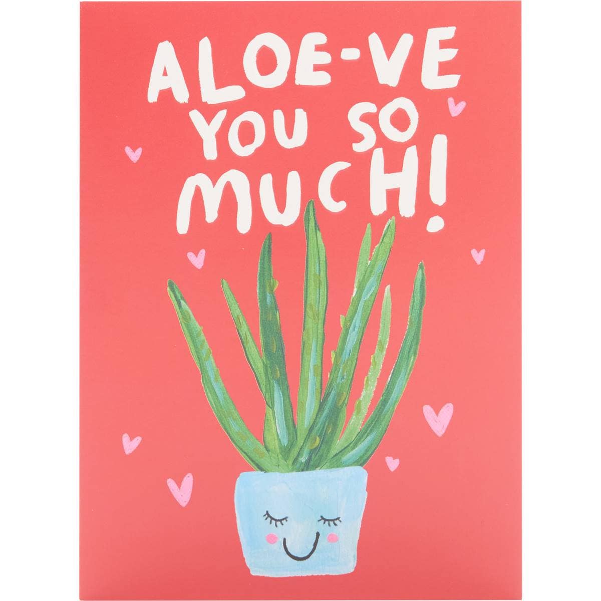 John Sands Aloeve You So Much Valentine's Day Card Each Woolworths