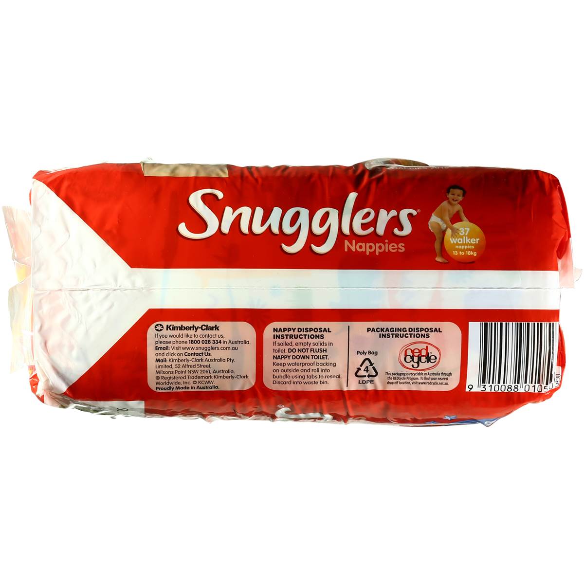 Snugglers Bulk Nappy Walker 37pk Woolworths