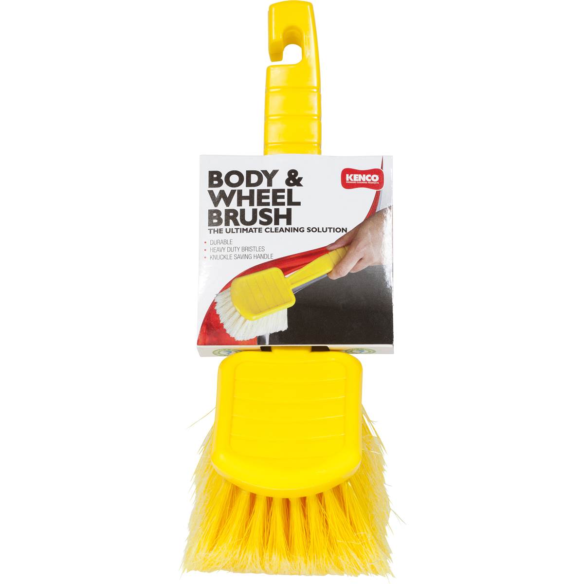 Kenco Body & Wheel Brush Hd Bristle Each Woolworths