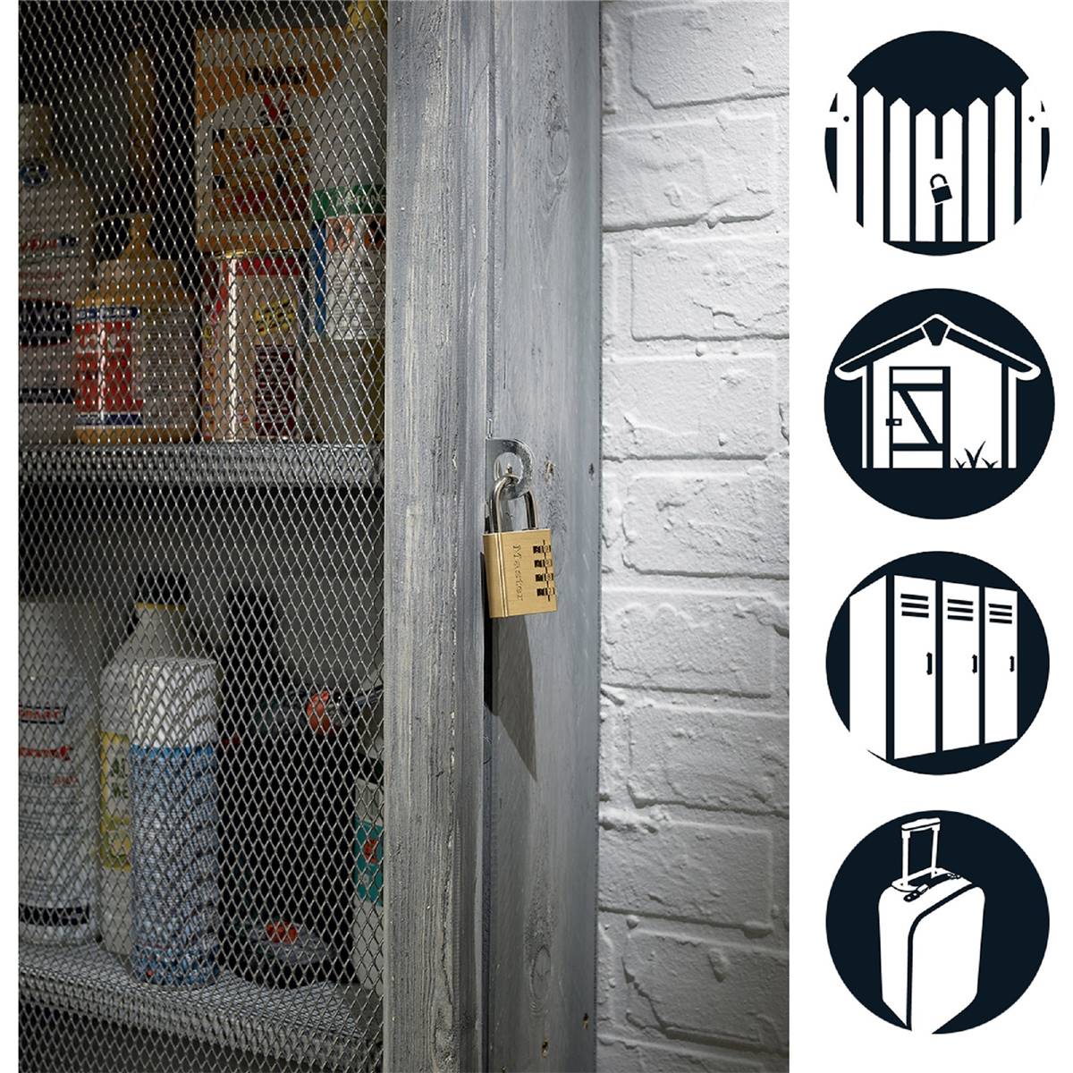 Master Lock 40mm Combination Padlock Woolworths