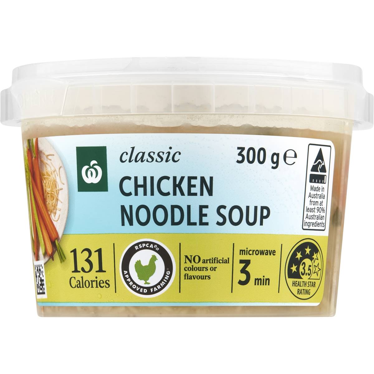 Woolworths Fresh Chicken Noodle Soup 300g Woolworths