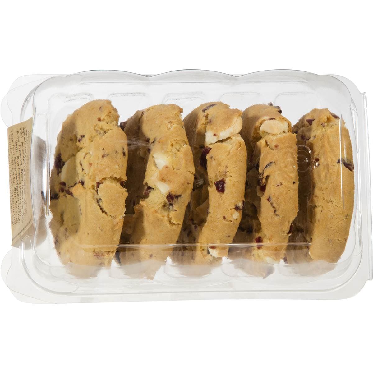 Woolworths Cookie Cranberry & White Chocolate 5pk 290g Woolworths