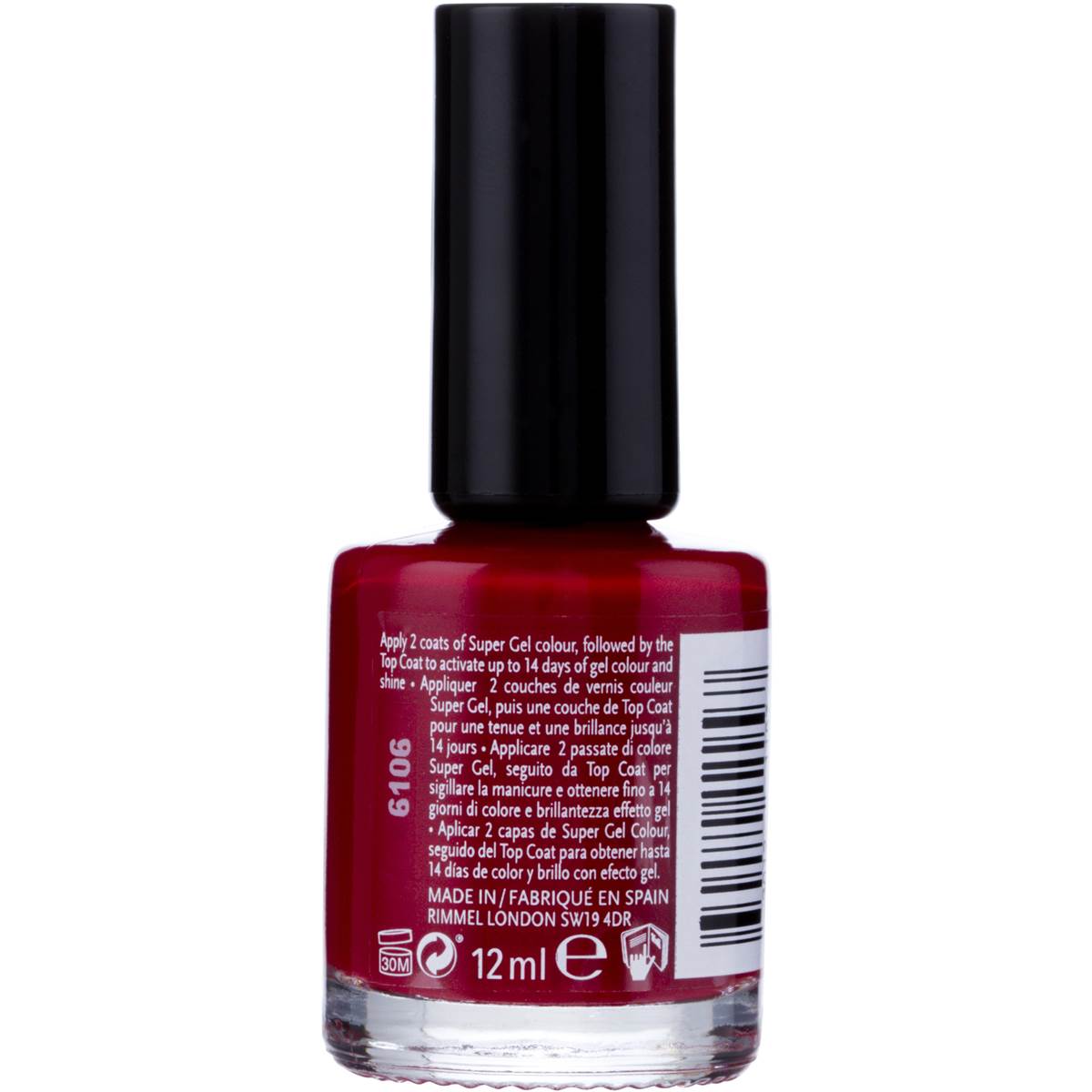 Rimmel London Super Gel Nail Colour 042 Rock N Roll Each | Woolworths