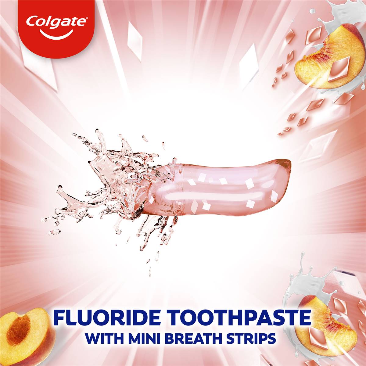 Colgate Max Fresh Toothpaste With Mini Breath Mints Peach Passion 100g ...