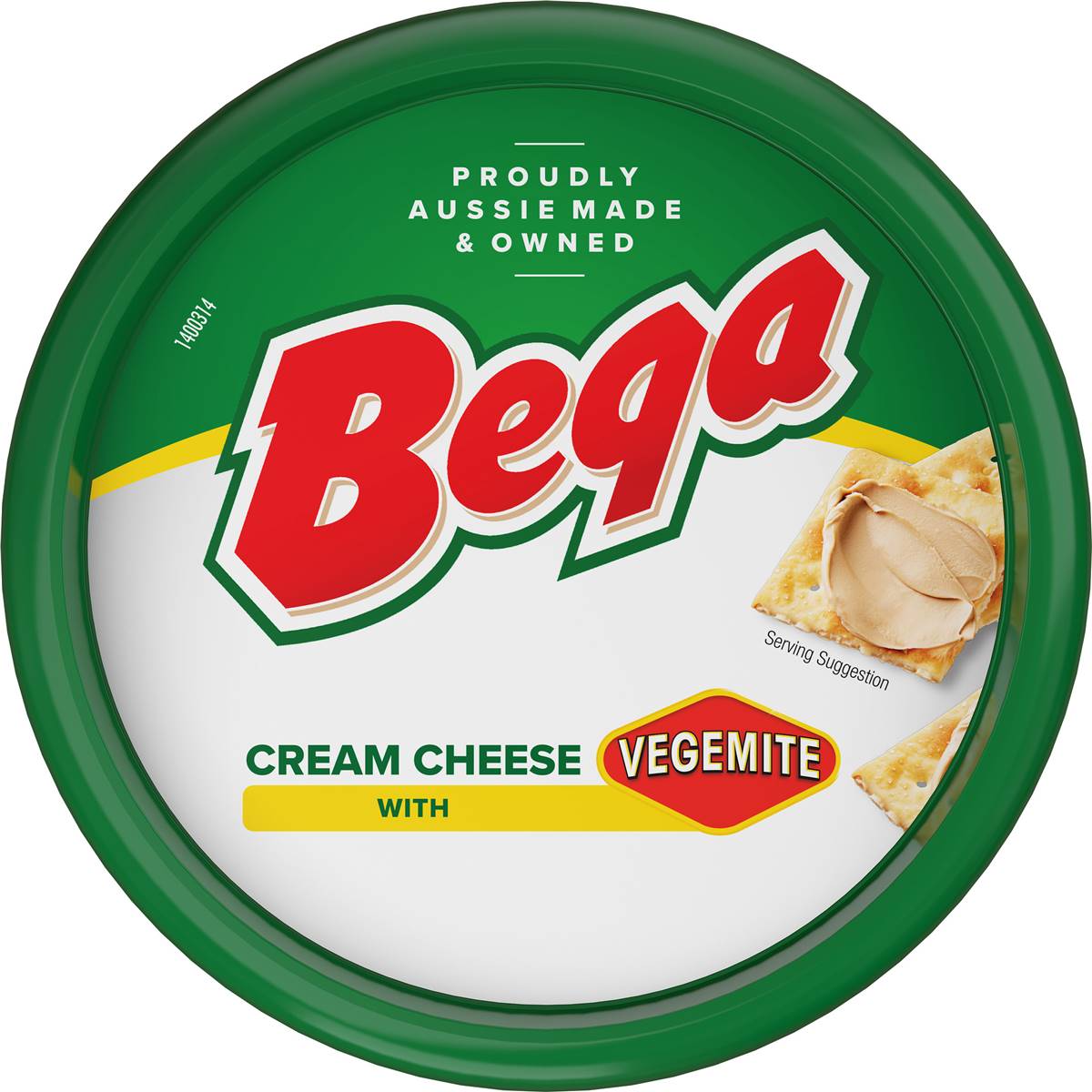Bega Cream Cheese With Vegemite 190g Woolworths