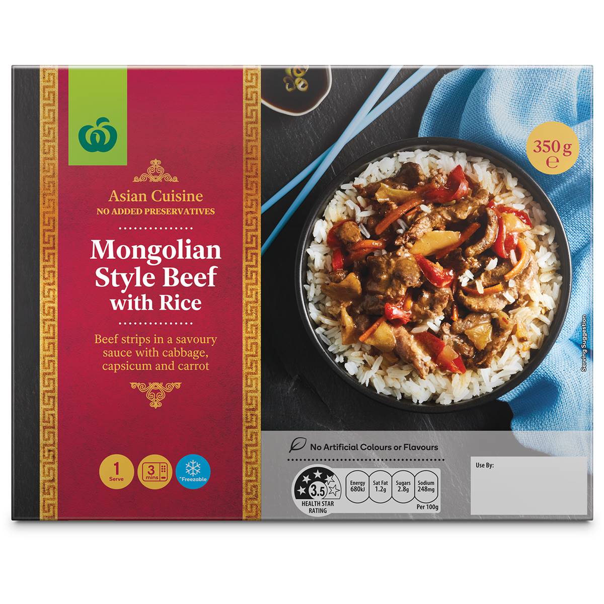 Woolworths Mongolian Beef