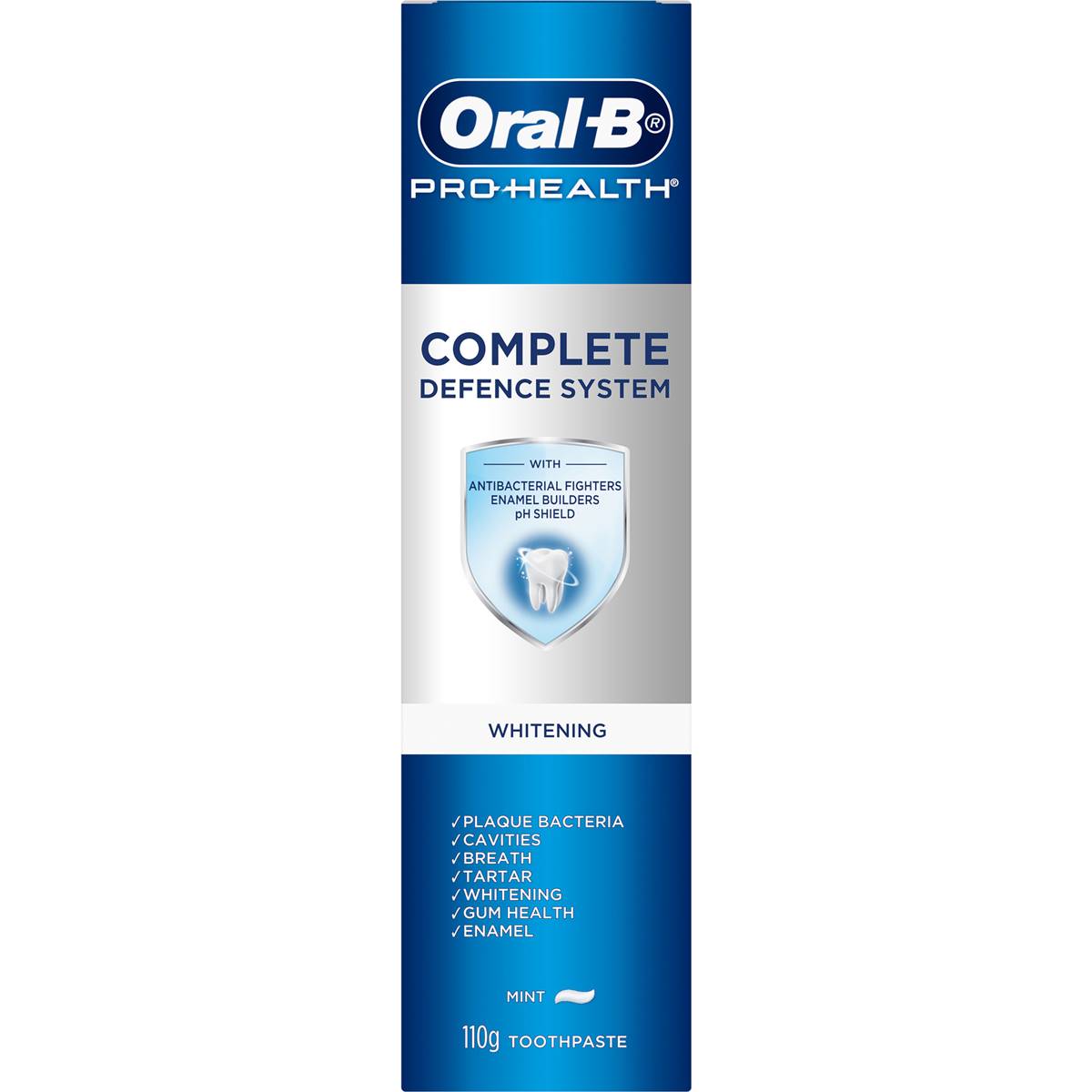 Oral-b Pro Health Toothpaste Advanced Whitening 110g | Woolworths