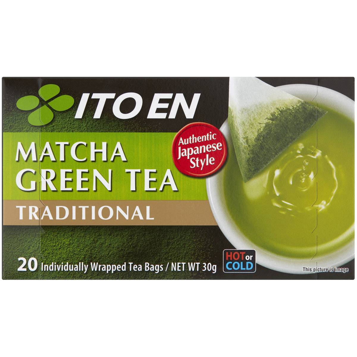 Ito En Matcha Green Tea Traditional 20pk Woolworths