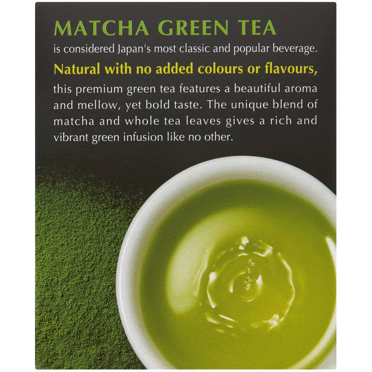 Ito En Matcha Green Tea Traditional 20pk Woolworths