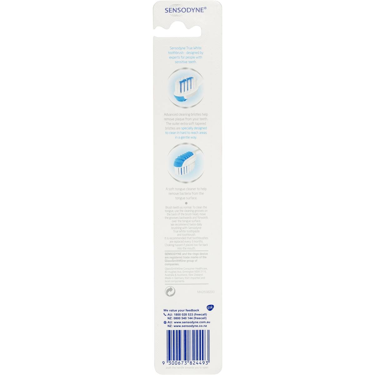 Sensodyne Sensitive True White Soft Toothbrush 1pk | Woolworths