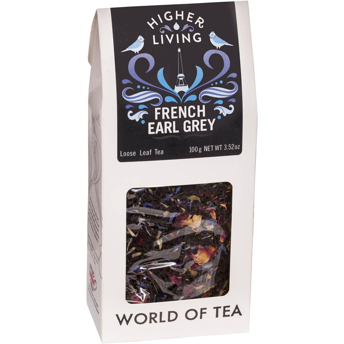 Higher Living Loose Leaf Tea French Earl Grey 100g Woolworths