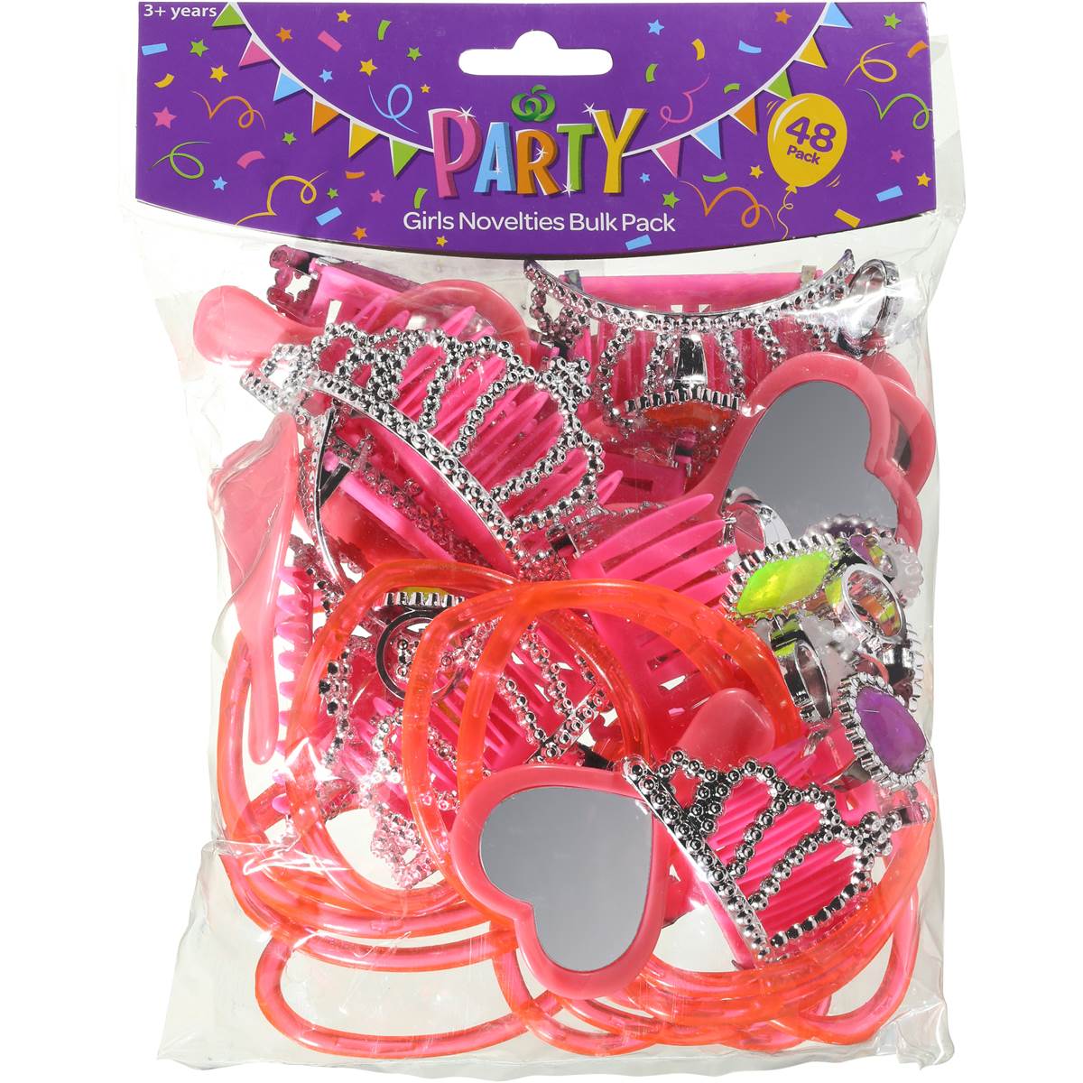 Girl Party Pack 48pk | Woolworths