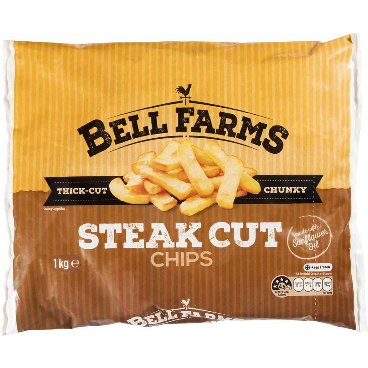 low carb frozen chips