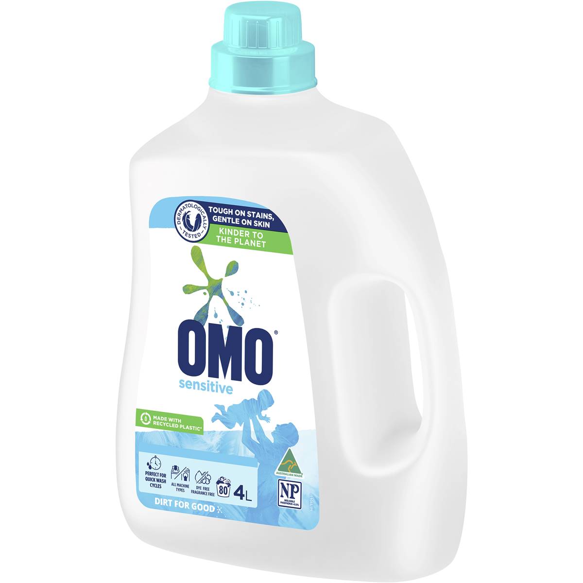 Omo Sensitive Liquid Detergent Front & Top Loader 4l Woolworths