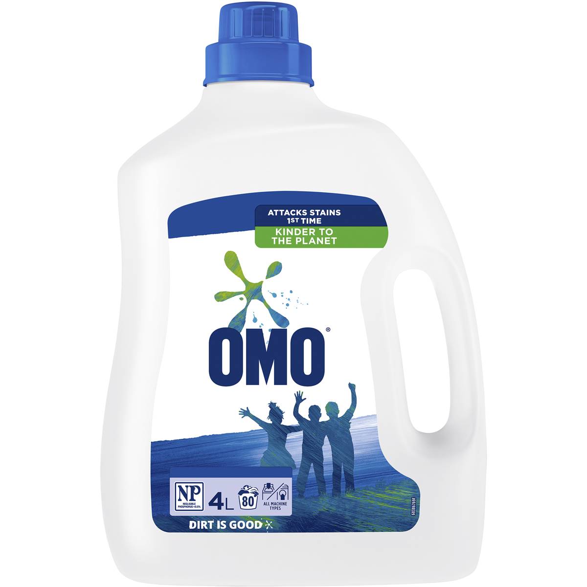 Omo Active Clean Laundry Liquid Detergent Front Top Loader L Woolworths