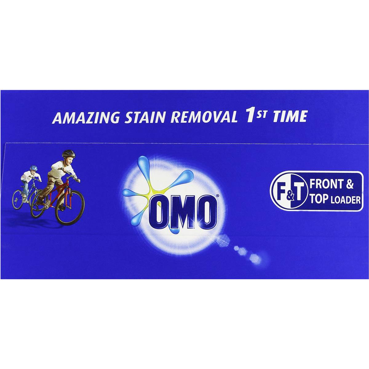 Omo Active Clean Laundry Detergent Washing Powder Front & Top Loader