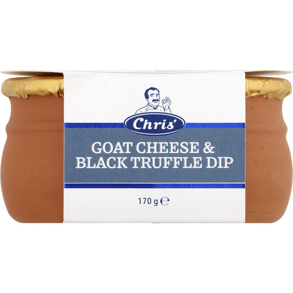 Chris' Heritage Goats Cheese & Truffle Dip 170g Woolworths