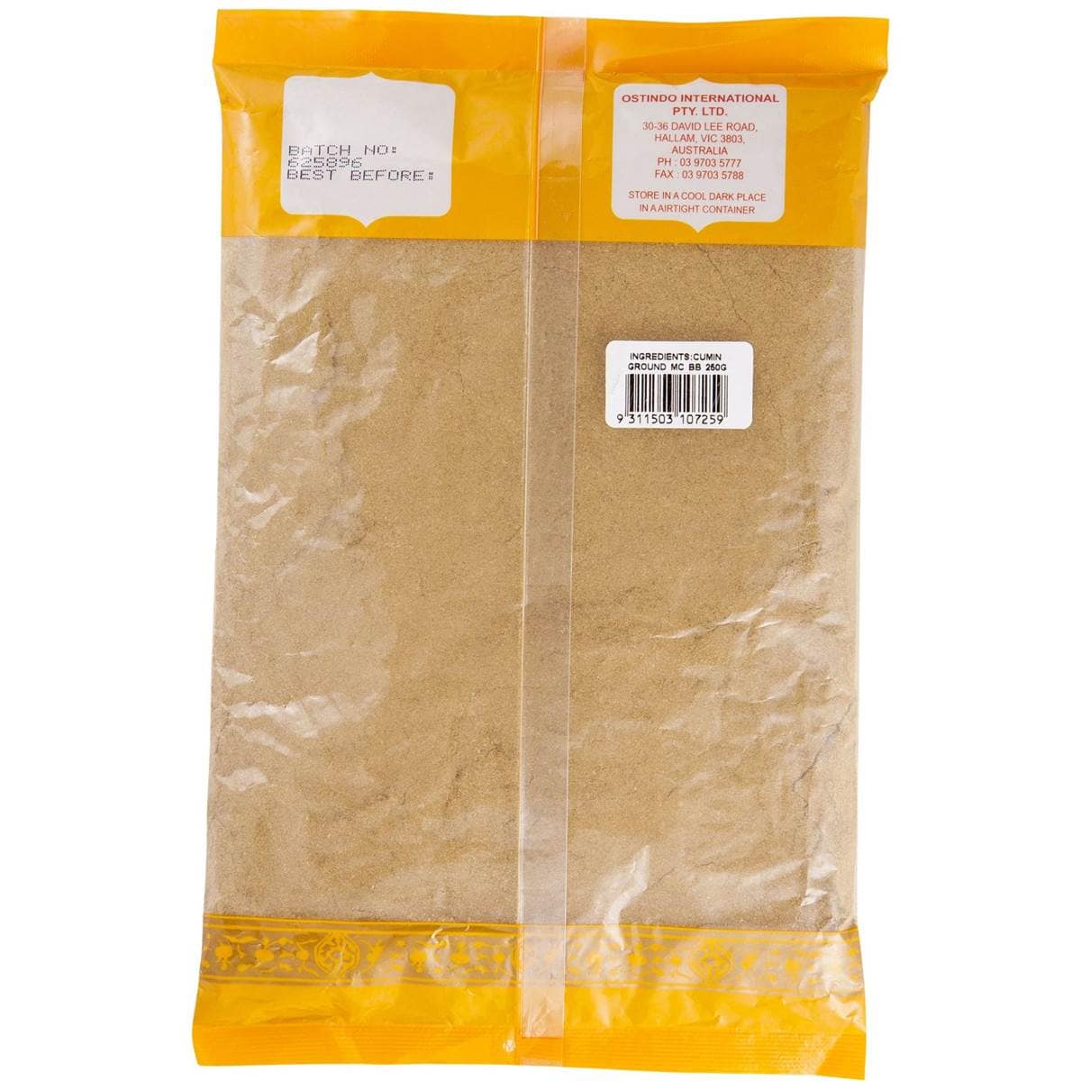 Maharajah's Choice Ground Cumin Spice 250g Woolworths