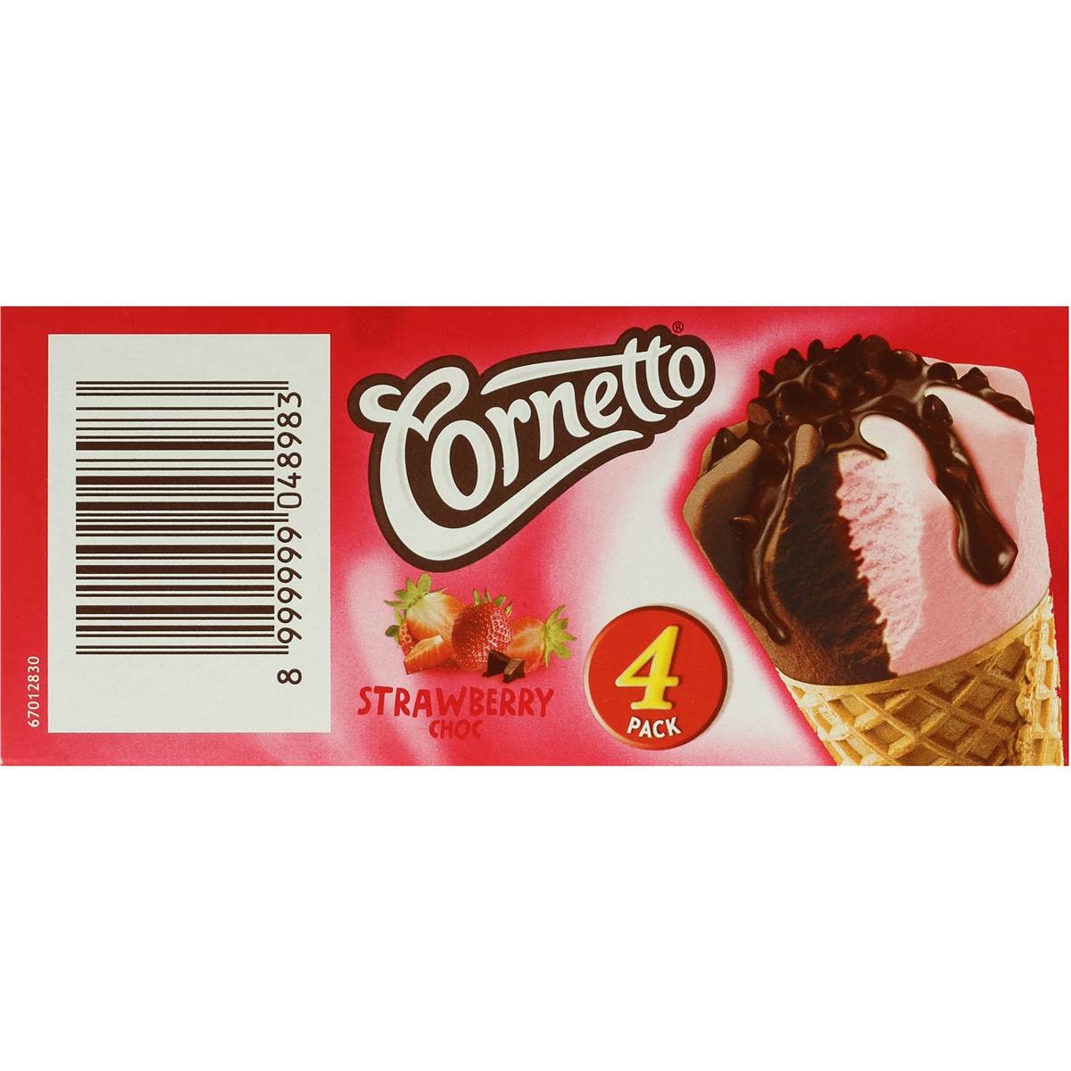 Classic Ice Cream Classic Strawberry & Chocolate 4pk 440ml