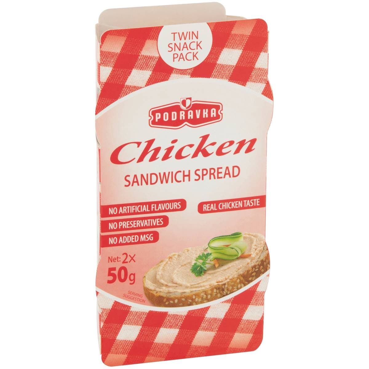 Podravka Sandwich Spread Chicken 100g Woolworths